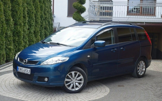 Mazda 5 cena 12900 przebieg: 152000, rok produkcji 2005 z Kłobuck małe 191